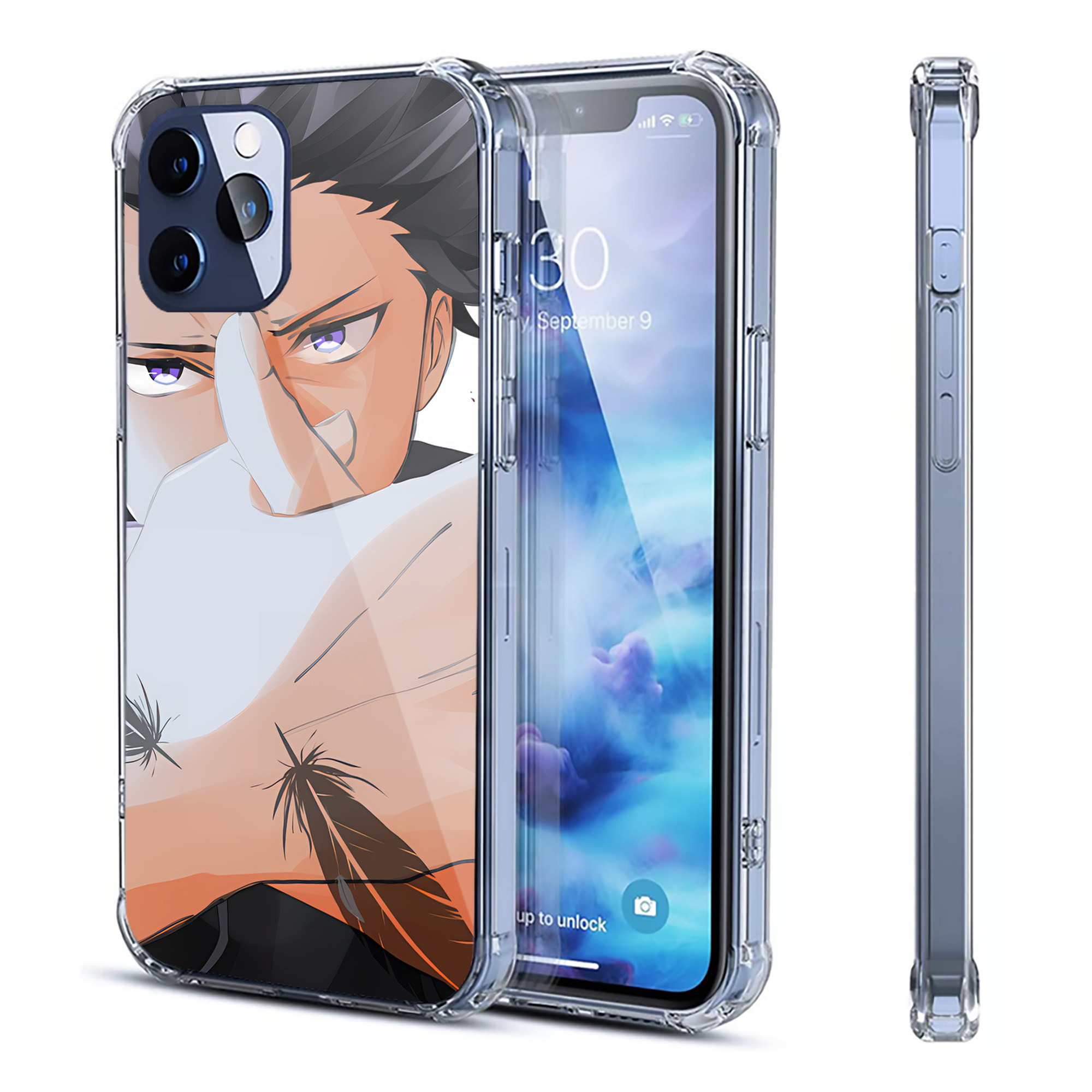 （画像用） SPY×FAMILY间谍家家酒 【iPhone 12シリーズ対応】透明スマホケース（クリアソフトケース）